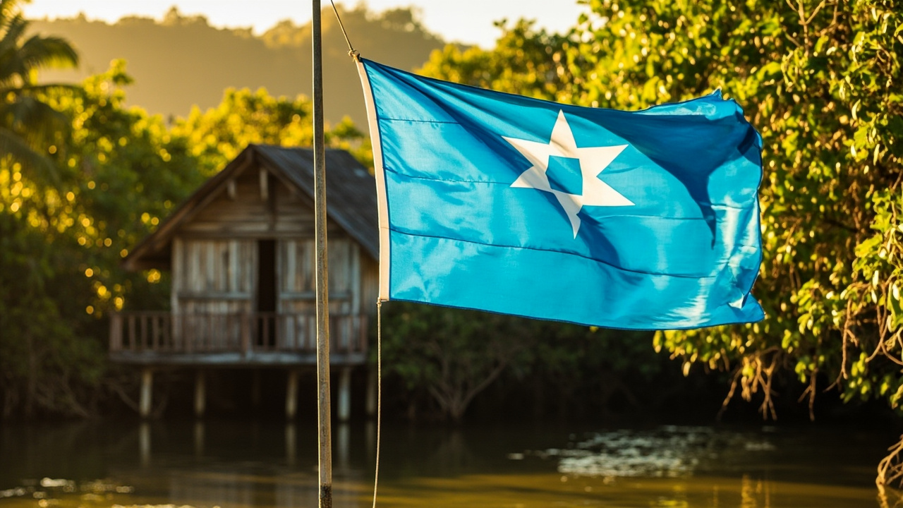 AI content 'Island Flag' by author Zavodov