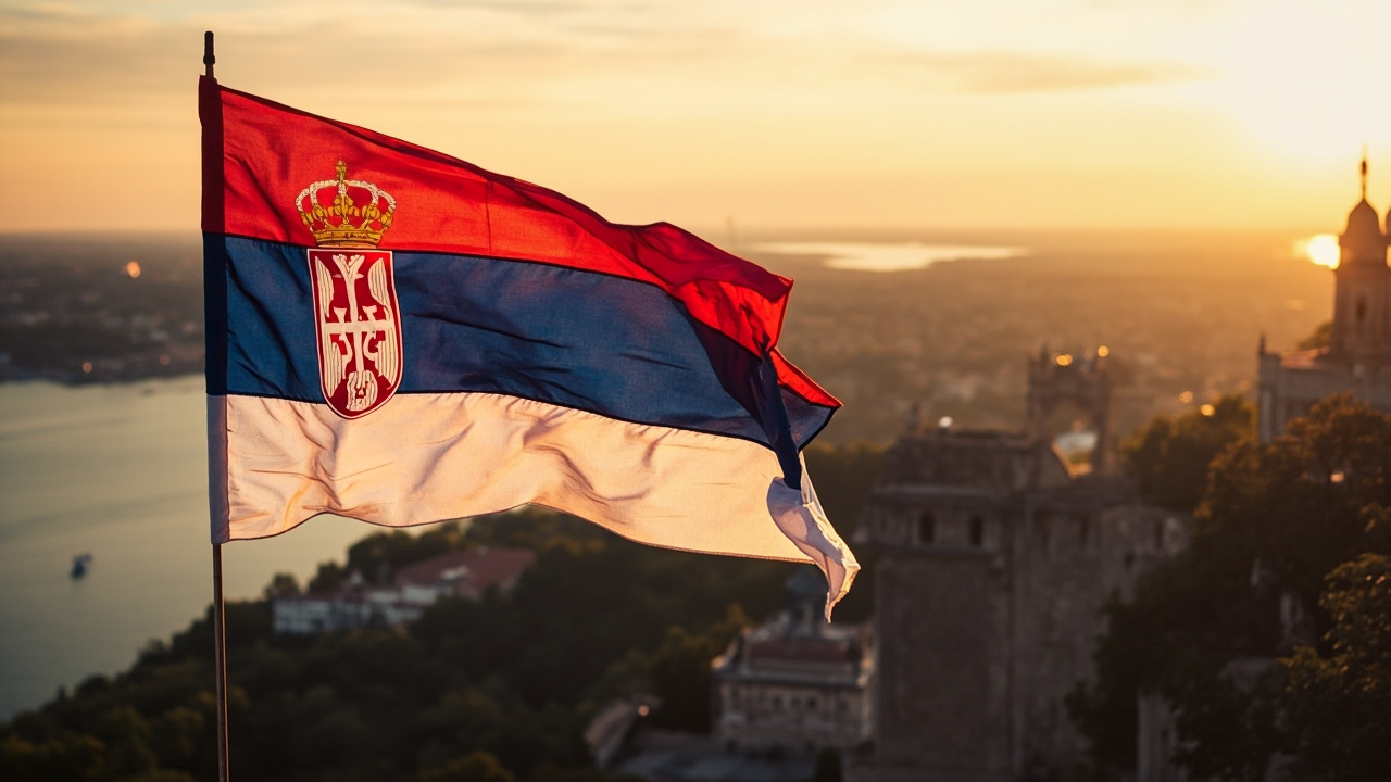 AI-контент «Рассвет Сербии» от автора Zavodov
