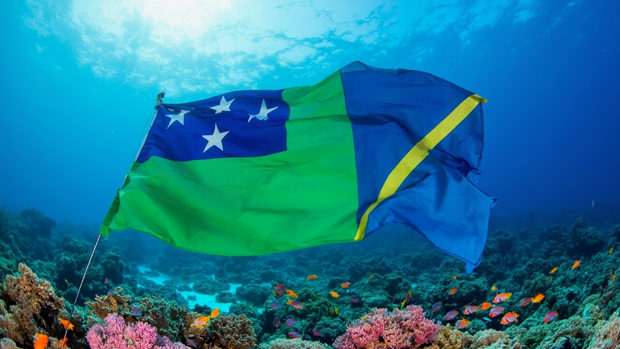 AI content 'Underwater Flag' by author Zavodov