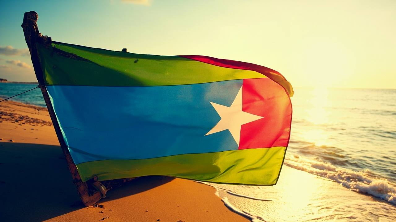 AI content 'Coastal Flag' by author Zavodov