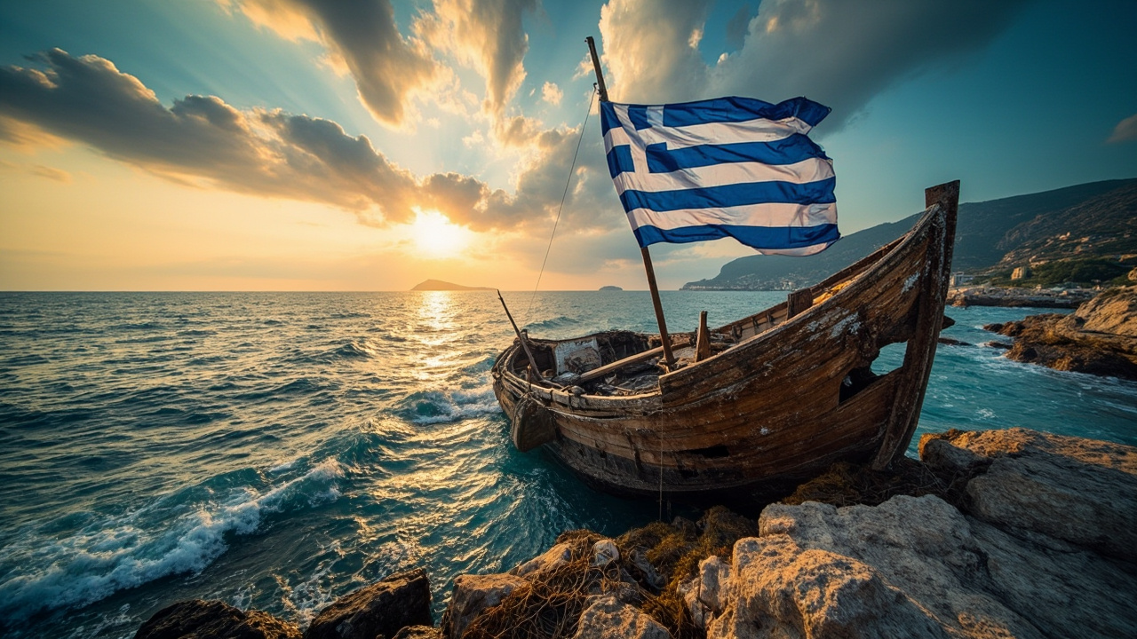 AI content 'Aegean Echoes' by author Zavodov