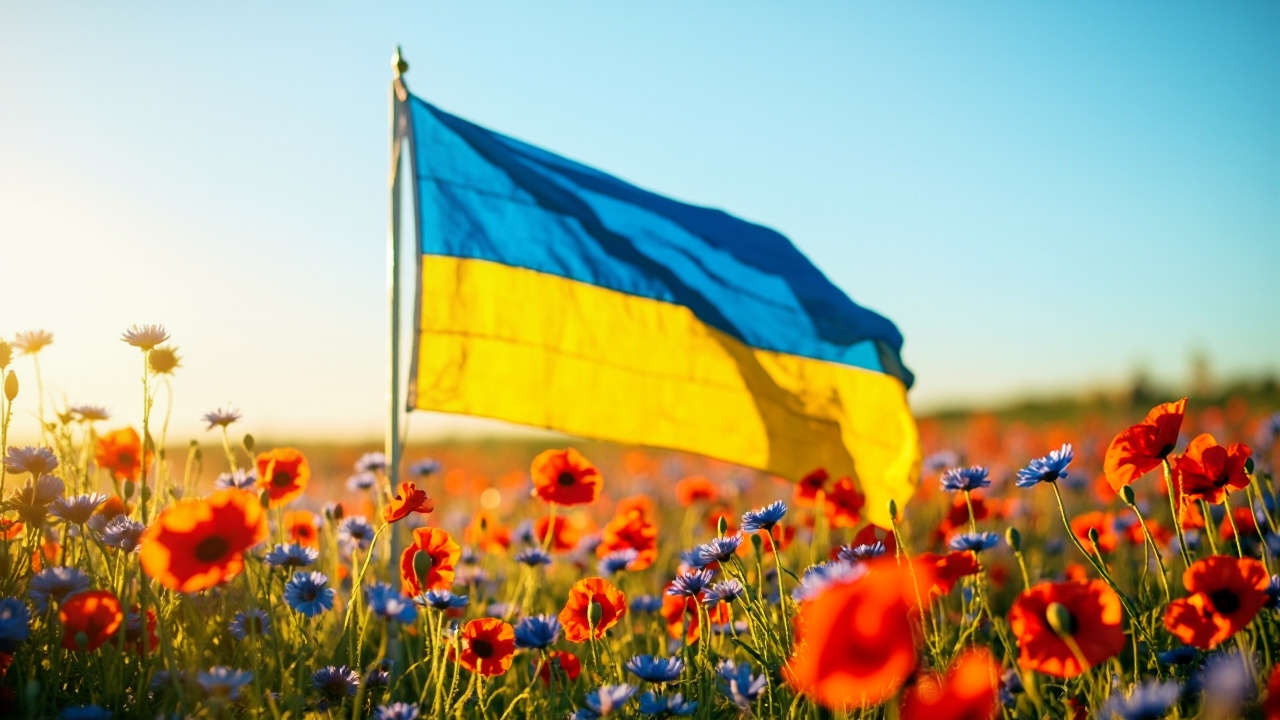 AI-контент «Цветущая Украина» от автора Zavodov