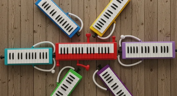 KI-Inhalt 'Bunte Melodicas' von Autor Zavodov