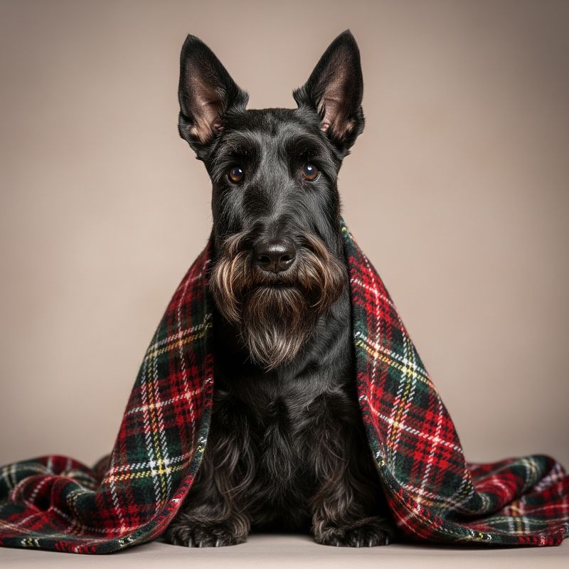 AI content 'Scottish Terrier in Tartan' by author Zavodov
